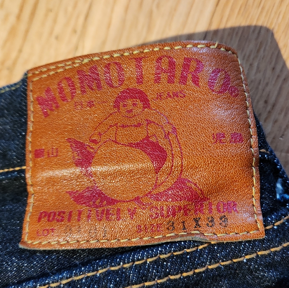 Momotaro 0101 Vintage Label Narrow Tapered Selvedge Denim 31x33 - Picture 5 of 5